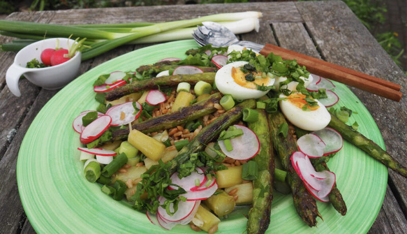 Spargelsalat-Dinkel