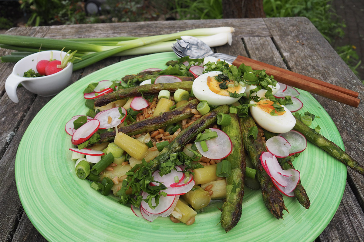 Spargelsalat-Dinkel